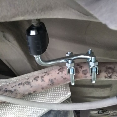 Кріплення глушника