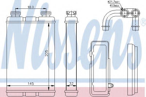 Теплообмінник, опалення салону