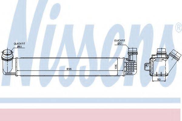 Інтеркулер 96546 NISSENS