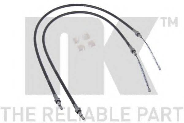 Трос, стоянкова гальмівна система 903363 NK