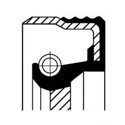 Кільце ущільнювача, розподільний вал; Кільце ущільнювача, первинний вал