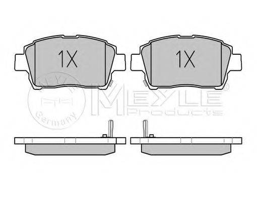 Комплект гальмівних колодок, дискове гальмо