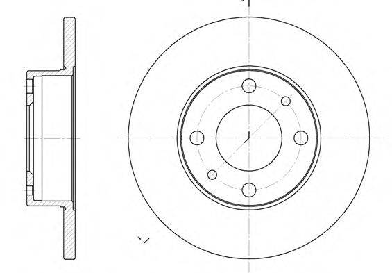 гальмівний диск 6030.00 ROADHOUSE