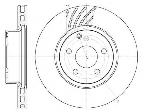 гальмівний диск 6677.10 ROADHOUSE