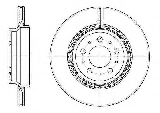 гальмівний диск 6777.10 ROADHOUSE