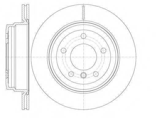 гальмівний диск 6977.10 ROADHOUSE