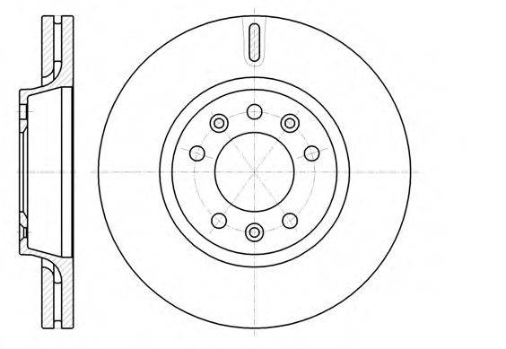 гальмівний диск 61052.10 ROADHOUSE