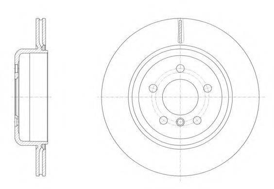 гальмівний диск 61550.10 ROADHOUSE