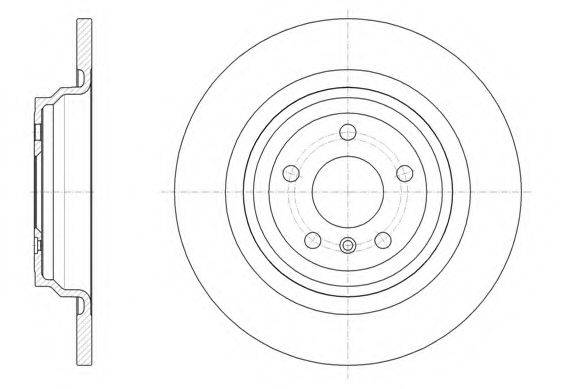 гальмівний диск 61577.00 ROADHOUSE