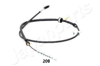 Трос, стоянкова гальмівна система BC-208 JAPANPARTS