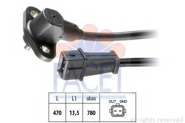 Датчик імпульсів; Датчик імпульсів, маховик 9.0003 FACET