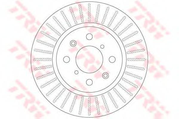 гальмівний диск DF6232 TRW