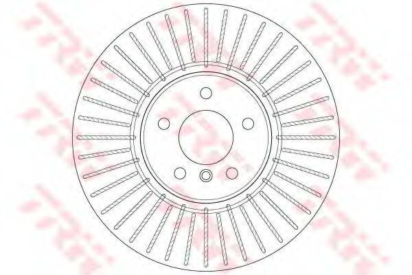 гальмівний диск DF6408S TRW