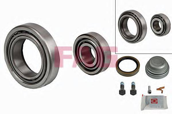 Комплект підшипника ступиці колеса 713 6674 70 FAG