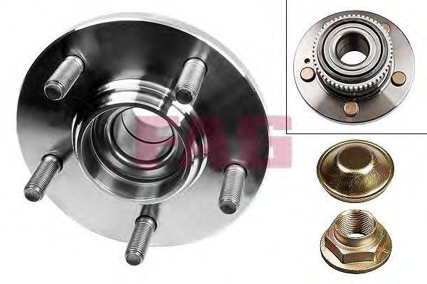 Комплект підшипника ступиці колеса 713 6266 00 FAG