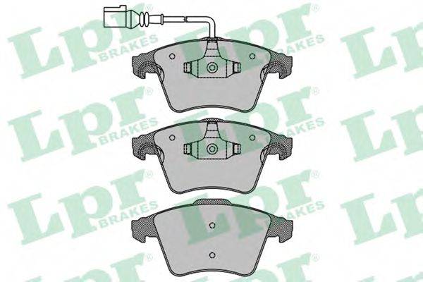 Комплект гальмівних колодок, дискове гальмо