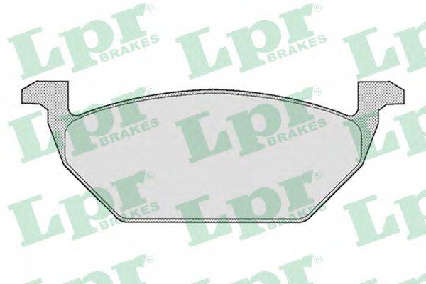 Комплект гальмівних колодок, дискове гальмо