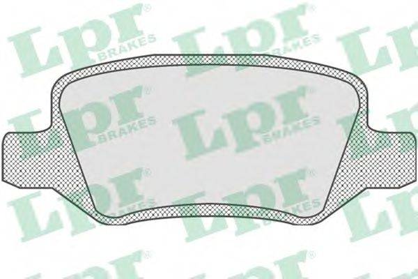 Комплект гальмівних колодок, дискове гальмо