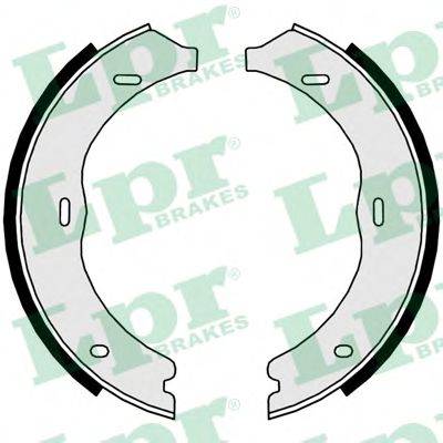 Комплект гальмівних колодок, стоянкова гальмівна система 09720 LPR