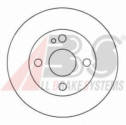 гальмівний диск 16148 A.B.S.