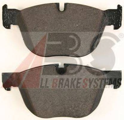 Комплект гальмівних колодок, дискове гальмо 37637 A.B.S.