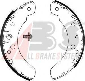 Комплект гальмівних колодок 8829 A.B.S.