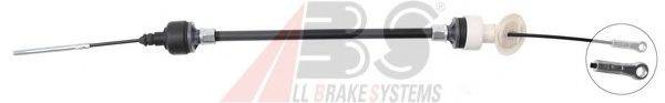 Трос, управління зчепленням K23990 A.B.S.