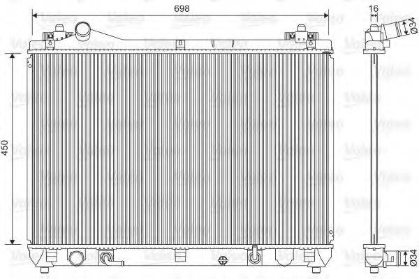 Радіатор, охолодження двигуна