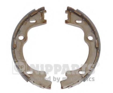 Комплект гальмівних колодок, стоянкова гальмівна система N3500534 NIPPARTS