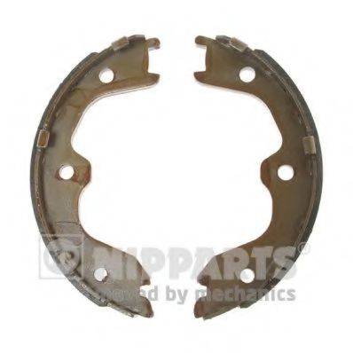 Комплект гальмівних колодок, стоянкова гальмівна система N3501060 NIPPARTS