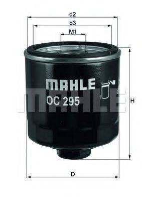 Масляний фільтр OC 295 MAHLE ORIGINAL