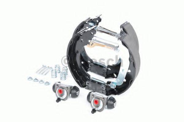Комплект гальмівних колодок 0 204 114 156 BOSCH
