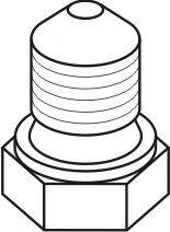 Різьбова пробка, масляний піддон 104 528 TOPRAN
