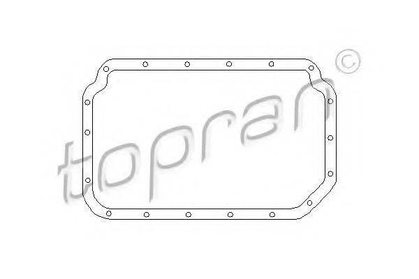 Прокладка, масляний піддон 101 594 TOPRAN