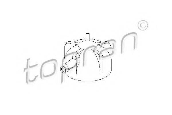 Кришка, резервуар охолодної рідини 100 162 TOPRAN