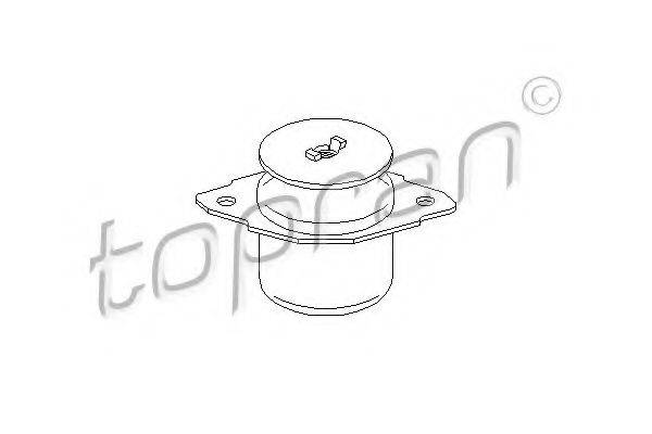 Підвіска, двигун 103 582 TOPRAN