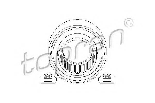 Підвіска, карданний вал 200 786 TOPRAN