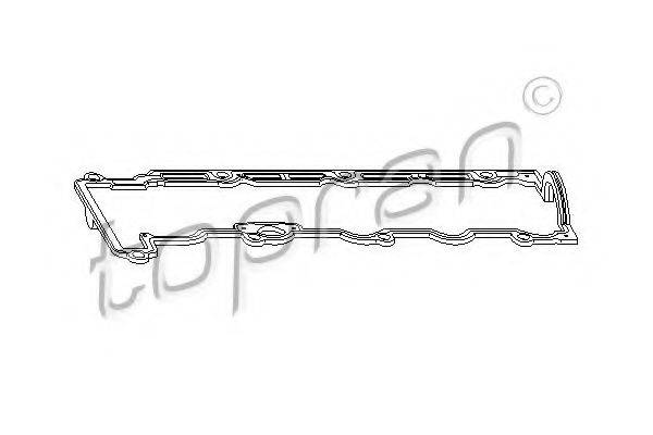 Прокладка, кришка головки циліндра 206 132 TOPRAN