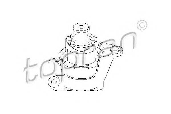 Підвіска, двигун 205 613 TOPRAN