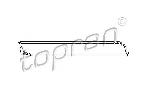Прокладка, кришка головки циліндра 301 866 TOPRAN
