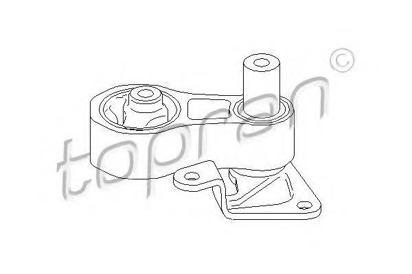 Підвіска, автоматична коробка передач 302 762 TOPRAN