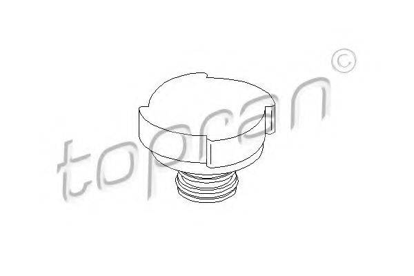 Кришка, резервуар охолодної рідини 500 343 TOPRAN