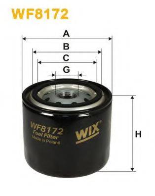 Паливний фільтр WF8172 WIX FILTERS