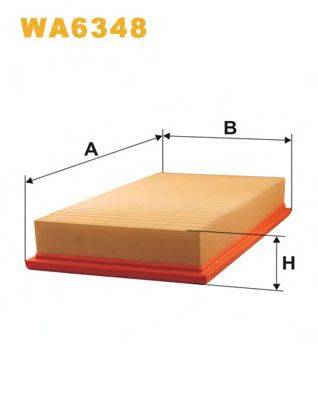 Повітряний фільтр WA6348 WIX FILTERS