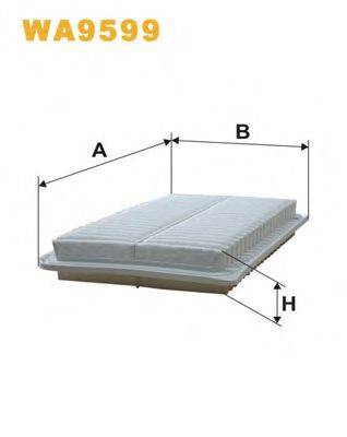 Повітряний фільтр WA9599 WIX FILTERS