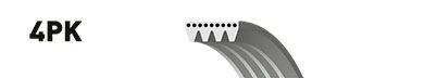 Полікліновий ремінь 4PK1048 GATES