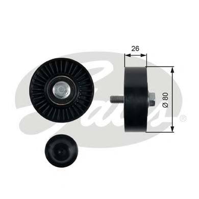 Паразитний / провідний ролик, полікліновий ремінь T36367 GATES