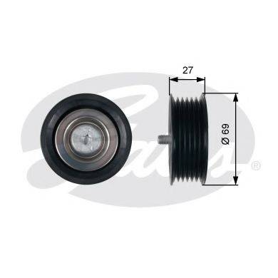 Паразитний / провідний ролик, полікліновий ремінь T36487 GATES