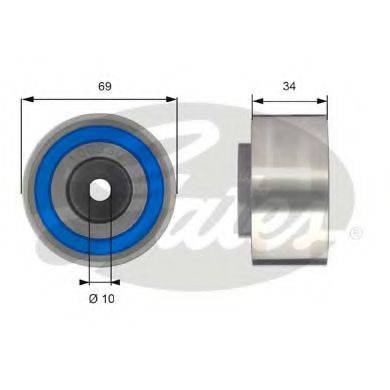 Паразитний / Провідний ролик, зубчастий ремінь T42233 GATES