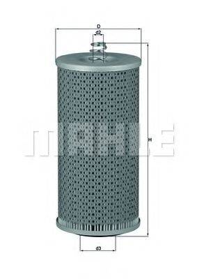 Масляний фільтр OX 69D KNECHT